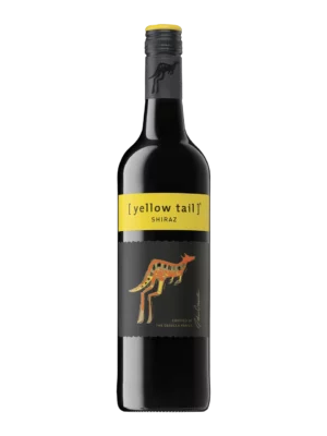 Yellow tail shiraz wine